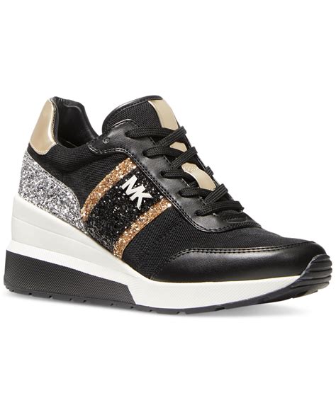 michael kors glitter bags|Michael Kors mabel trainer sneakers.